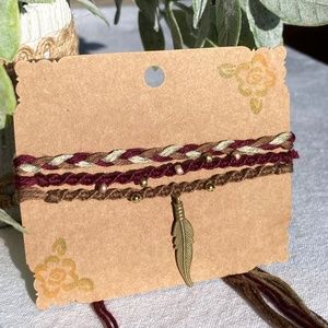 Adjustable Anklet/Bracelet Set of 3